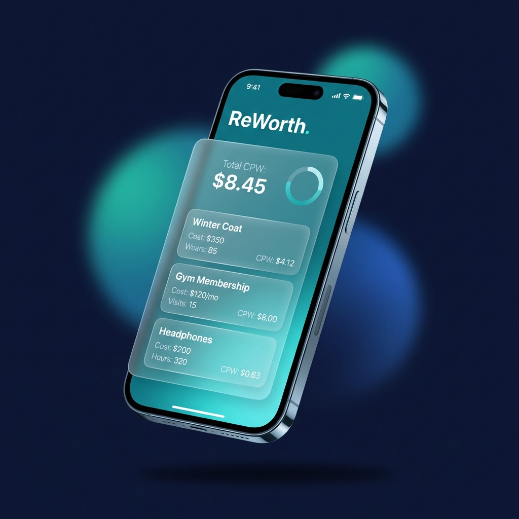 ReWorth App界面展示