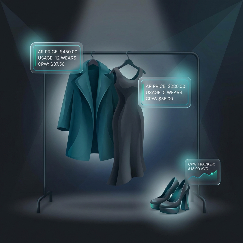 服装单次穿着成本分析